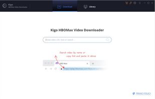 Kigo HBOMax Video Downloader screenshot 1