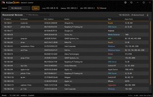 Default theme, lists everything in a nice, easy-to-read table.