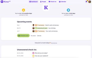 Kime HR screenshot 2