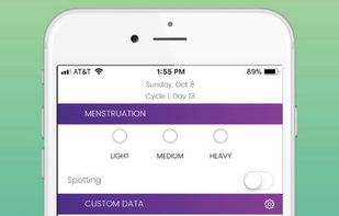 Kindara screenshot 1