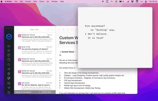 kindaVim screenshot 1