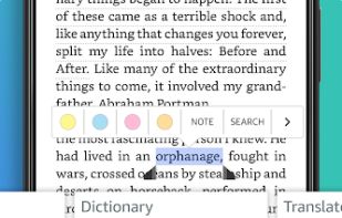 Amazon Kindle screenshot 3