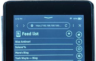 Kindly RSS Reader screenshot 1