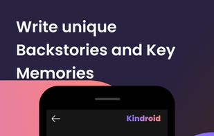 Kindroid screenshot 2