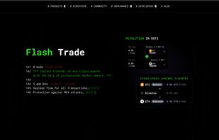 Main page website Kinetex.io