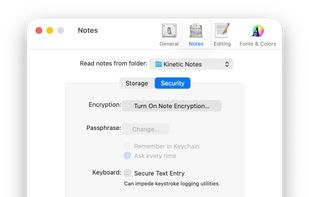 Security options