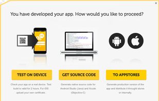 Kinetise screenshot 1