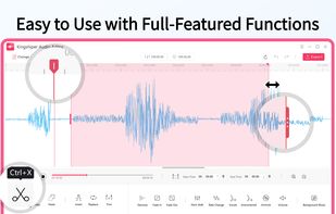 Kingshiper Audio Editor screenshot 1