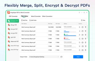Kingshiper PDF to Word Converter screenshot 3