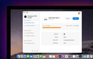 Kingshiper NTFS for Mac screenshot 2