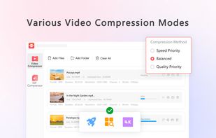 Various Video Compression Modes