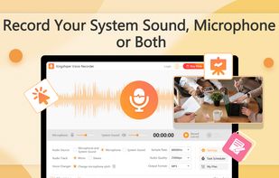 record system sound, microphone and both
