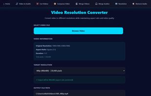 Video Resolution Conversion