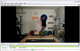 Kinovea screenshot 3