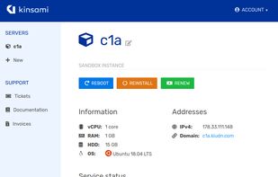 Kinsami screenshot 1