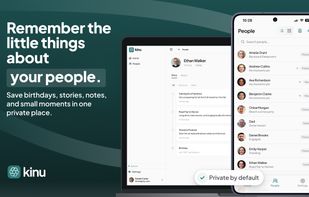 The People screen, where everyone you care about lives in one private place, with birthdays, stories, notes, and small moments saved per person.