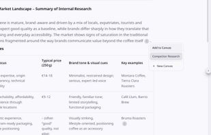Capture valuable answers instantly to your canvas