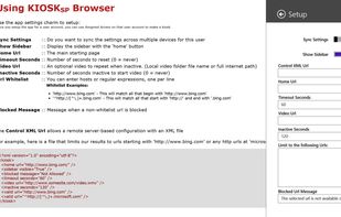 Kiosk SP Browser screenshot 2