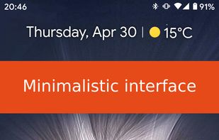 KISS Launcher screenshot 1