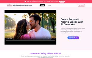 Kissing Video Generator screenshot 1