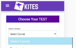 Choose your Test
1. You can apply filters and find suitable test for you.
2. There are following filters available:
Select Course
Exam Pattern
Select Exam
Select Package
3. Choose the test you want to purchase.
