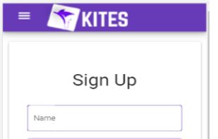 Fill the Form & Register
1. Fill the required details like name, mobile number, email, class and create login password.
2 .Click on Sign Up button after filling the correct details to complete registration.