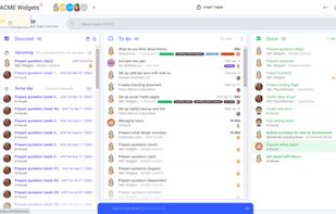 todo.vu's Kanban-style Task Dashboard.