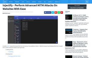 A tool presentation page
