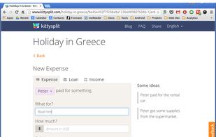 Kittysplit screenshot 2