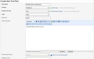 Create IEEE 829 or free text Test Plan

This document describes what and how are you going to test