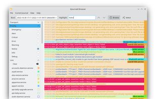KJournald screenshot 1