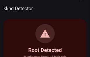 Kknd Root Detector screenshot 1