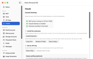 One-click install into Claude Desktop