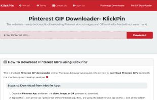 Pinterest GIF Downloader