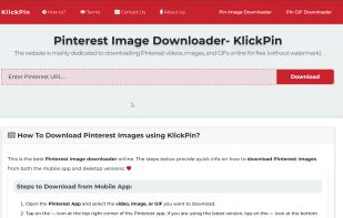 Pinterest Image Downloader