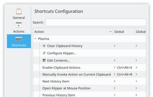 Klipper screenshot 3