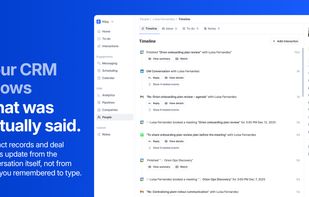 CRM from Conversations