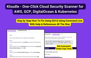 Kloudle step-by-step 