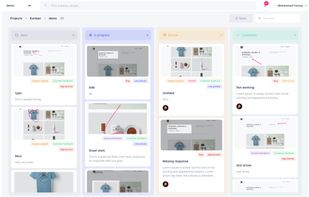 Master your feedback workflow with kanban-style boards