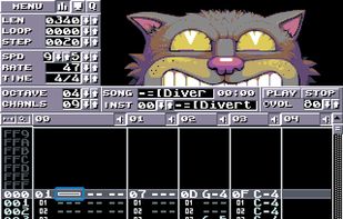 Klystrack screenshot 1