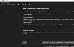 AI Analysis of your Inputs
