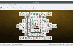 KMahjongg screenshot 1