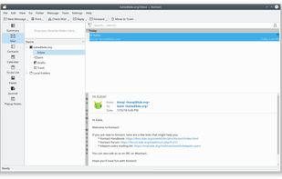 KMail screenshot 1