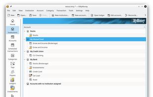 KMyMoney screenshot 2