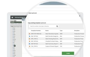 Template building and document generation