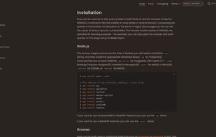 Knex.js screenshot 1