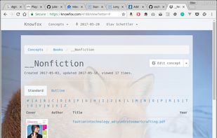 Integrated list of ebooks