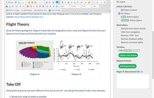 KnowledgeOwl Article Editor