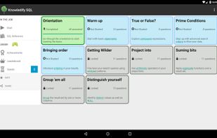 Practice and Learn SQL screenshot 1