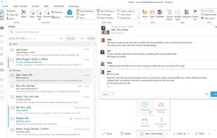 Tagging a conversation for later: removes from inbox and returns when specified (email not deleted)